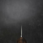 Gyuto VG-10 Tsuchime Damascus Ashwood Handle 240mm (9.4”)-[Musashi]-[Japanese-Kitchen-Knives]