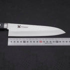 Gyuto VG-10 Tsuchime Damascus Western Dark Blue Handle 180mm (7”)-[Musashi]-[Japanese-Kitchen-Knives]