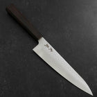 Gyuto VG-10 Tsuchime Ebony Handle 200mm (7.9”)-[Musashi]-[Japanese-Kitchen-Knives]