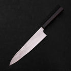 Gyuto VG-10 Tsuchime Ebony Handle 210mm (8.3”)-[Musashi]-[Japanese-Kitchen-Knives]