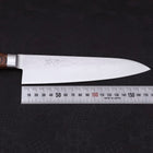 Gyuto VG-5 Tsuchime Western Handle 180mm (7”)-[Musashi]-[Japanese-Kitchen-Knives]