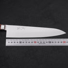 Gyuto VG-5 Tsuchime Western Handle 210mm (8.3”)-[Musashi]-[Japanese-Kitchen-Knives]