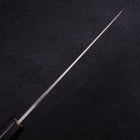 Gyuto White Steel #1 Polished Buffalo Magnolia Handle 180mm (7”)-[Musashi]-[Japanese-Kitchen-Knives]