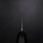 Gyuto White Steel #3 Mirror Honyaki Buffalo Ebony Handle-[Musashi]-[Japanese-Kitchen-Knives]