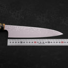 Gyuto ZA-18 Damascus Ceramics Dragon Handle 210mm (8.3”)-[Musashi]-[Japanese-Kitchen-Knives]