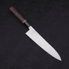 Gyuto ZDP-189 Polished Buffalo Chestnuts Handle 210mm (8.3”)-[Musashi]-[Japanese-Kitchen-Knives]