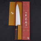 Gyuto ZDP-189 Polished Buffalo Chestnuts Handle 240mm (9.4”)-[Musashi]-[Japanese-Kitchen-Knives]