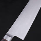 Gyuto knife AUS-8 Polished Western Mahogany Handle 210mm (8.3”)-[Musashi]-[Japanese-Kitchen-Knives]