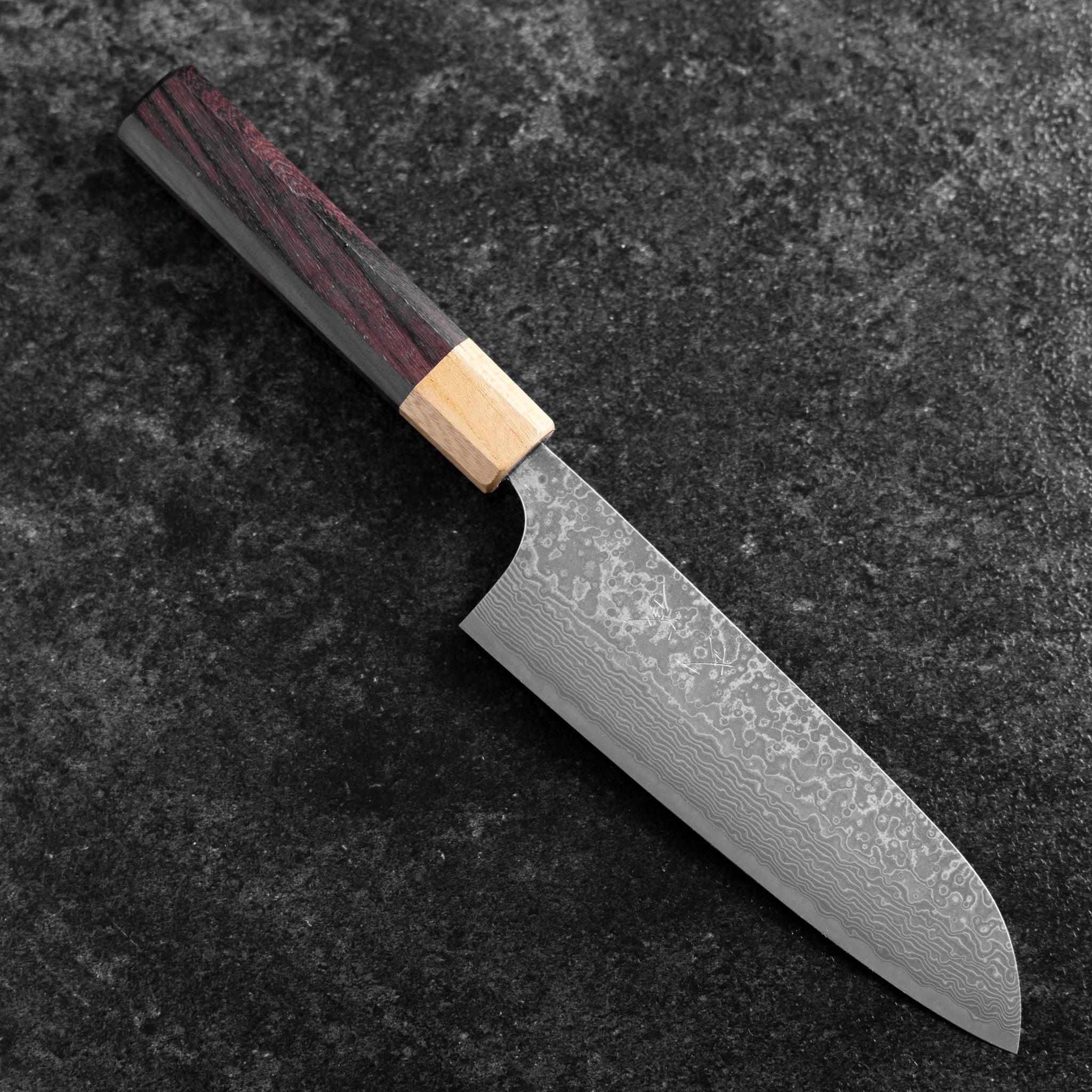 牛刀 VG-10 大馬士革 紫檀柄 180mm