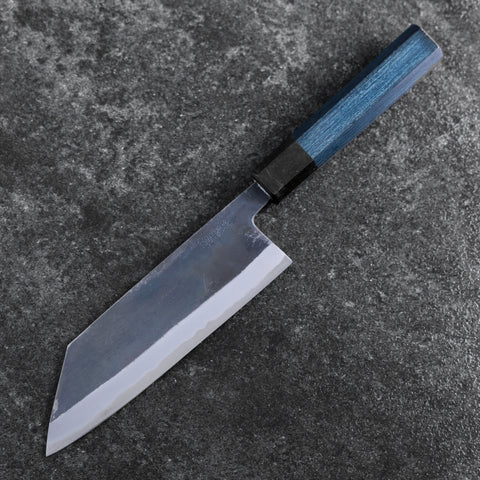 Bunka Stainless Clad Blue Super Kurouchi Blue Urushi Handle 170mm (6.7”)