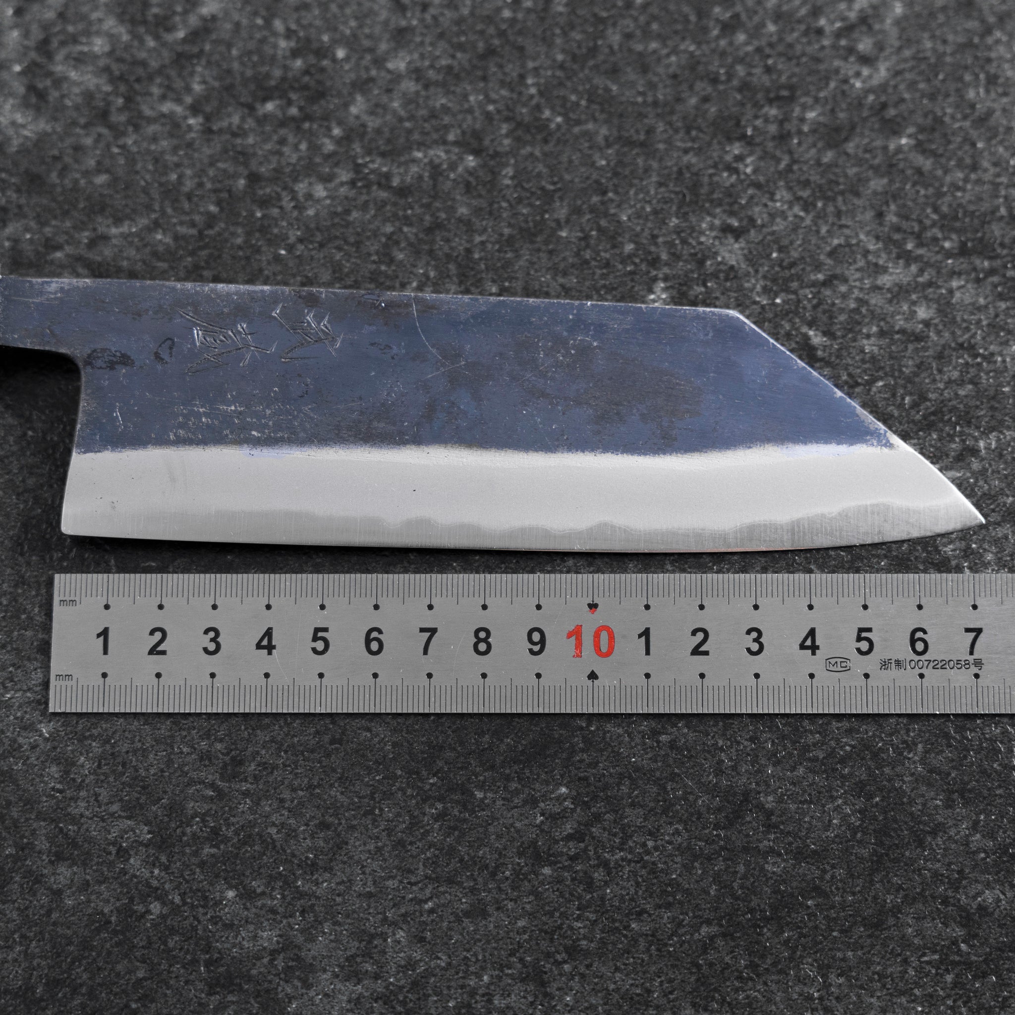 Bunka Stainless Clad Blue Super Kurouchi Blue Urushi Handle 170mm (6.7”)