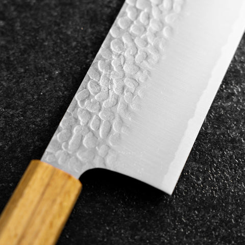 Nakiri VG-10 Tsuchime Oak Handle 180mm (7”)