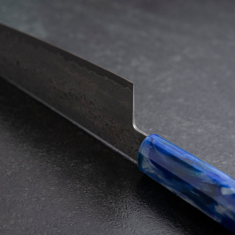Kiritsuke VG-10 Damascus Ocean Blue Handle 210mm (8.3”)