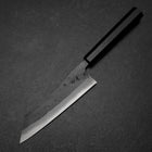 Hakata Blue Steel #2 Kurouchi Buffalo Ebony Handle 165mm (6.5”)-[Musashi]-[Japanese-Kitchen-Knives]
