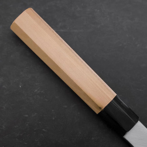 Hamokiri(Honekiri) White Steel #2 Kasumi Buffalo Magnolia Handle 300mm (11.8”)-[Musashi]-[Japanese-Kitchen-Knives]