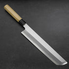 Hamokiri(Honekiri) White Steel #2 Kasumi Buffalo Magnolia Handle 300mm (11.8”)-[Musashi]-[Japanese-Kitchen-Knives]