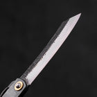 Higonokami Aogami 120mm Black Kurouchi Tsuchime (4.7”)-[Musashi]-[Japanese-Kitchen-Knives]