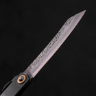 Higonokami Aogami 120mm Black Tsuchime (4.7”)-[Musashi]-[Japanese-Kitchen-Knives]