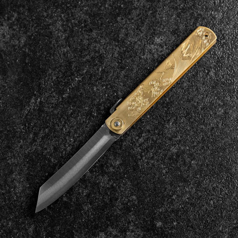 Higonokami Aogami Chokin Fugaku 120mm (4.7”)-[Musashi]-[Japanese-Kitchen-Knives]