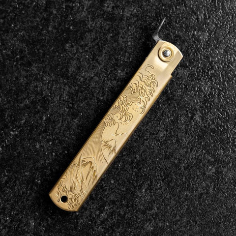 Higonokami Aogami Chokin Fugaku 120mm (4.7”)-[Musashi]-[Japanese-Kitchen-Knives]