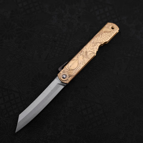 Higonokami Aogami Chokin Kirin 100mm (3.9”)-[Musashi]-[Japanese-Kitchen-Knives]