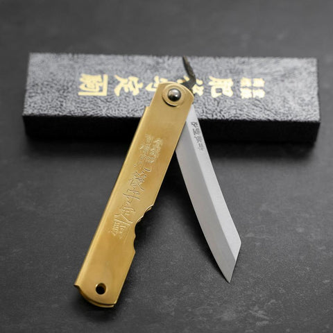 Higonokami Aogami Chokin Phoenix 100mm (3.9”)-[Musashi]-[Japanese-Kitchen-Knives]
