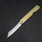 Higonokami Aogami Eto Hitsuji 80mm Brass (3.1”)-[Musashi]-[Japanese-Kitchen-Knives]