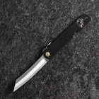 Higonokami Aogami Eto Inoshishi 80mm Black (3.1”)-[Musashi]-[Japanese-Kitchen-Knives]