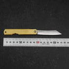 Higonokami Aogami Eto Mi 80mm Brass (3.1”)-[Musashi]-[Japanese-Kitchen-Knives]
