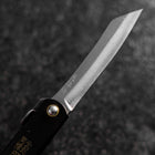 Higonokami Aogami Eto Tori 80mm Black (3.1”)-[Musashi]-[Japanese-Kitchen-Knives]