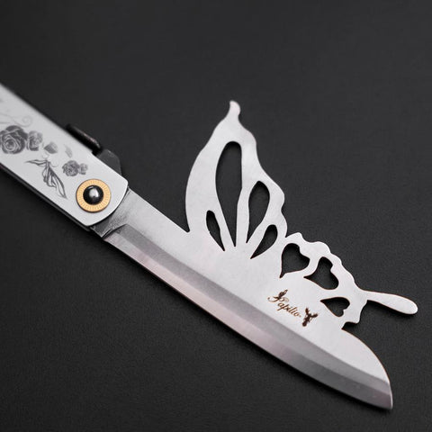 Higonokami Blue Steel #2 90mm (3.5”)-[Musashi]-[Japanese-Kitchen-Knives]