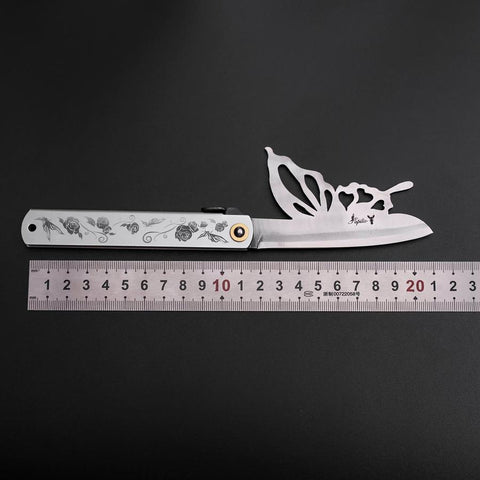 Higonokami Blue Steel #2 90mm (3.5”)-[Musashi]-[Japanese-Kitchen-Knives]