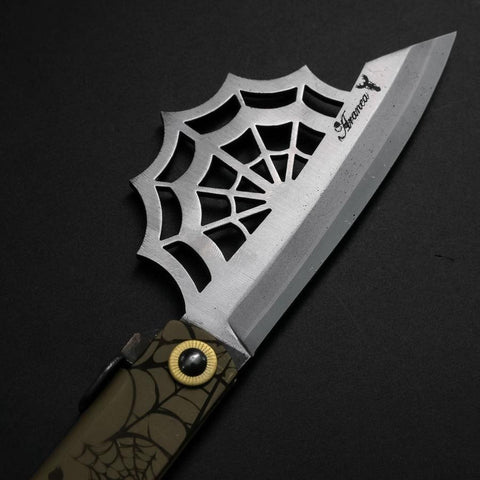 Higonokami Blue Steel #2 Spider 90mm (3.5”)-[Musashi]-[Japanese-Kitchen-Knives]