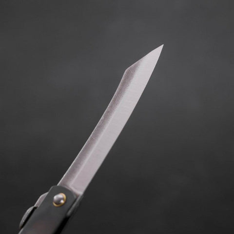 Higonokami Full Steel 120mm Black (4.7”)-[Musashi]-[Japanese-Kitchen-Knives]