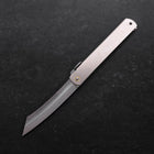 Higonokami Full Steel 120mm Silver (4.7”)-[Musashi]-[Japanese-Kitchen-Knives]