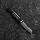 Higonokami Full Steel 90mm Black (3.5”)-[Musashi]-[Japanese-Kitchen-Knives]