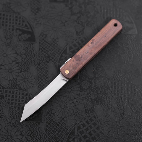 Higonokami VG-10 100mm Wenge (3.9”)-[Musashi]-[Japanese-Kitchen-Knives]