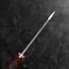 Higonokami VG-10 Tsuchime Red Natural Wood 100mm (3.9”)-[Musashi]-[Japanese-Kitchen-Knives]