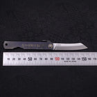 Higonokami Yasukihagane 90mm Black (3.5”)-[Musashi]-[Japanese-Kitchen-Knives]