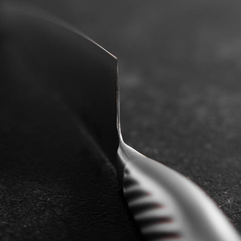 Honesuki Boning Knife AUS-10 Polished All-Stainless Handle 150mm (5.9”)-[Musashi]-[Japanese-Kitchen-Knives]