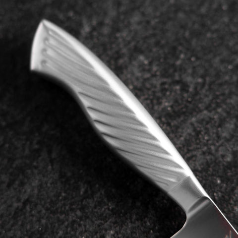 Honesuki Boning Knife AUS-10 Polished All-Stainless Handle 150mm (5.9”)-[Musashi]-[Japanese-Kitchen-Knives]