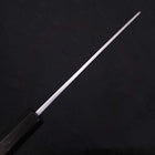 Honesuki Boning Knife Blue Steel #2 Damascus Buffalo Ebony Handle 150mm (5.9”)-[Musashi]-[Japanese-Kitchen-Knives]