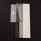 Honesuki Boning Knife Blue Steel #2 Kurouchi Buffalo Wenge Handle 150mm (5.9”)-[Musashi]-[Japanese-Kitchen-Knives]