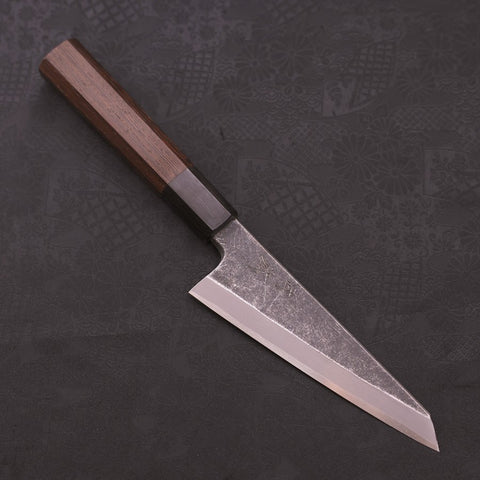 Honesuki Boning Knife Blue Steel #2 Kurouchi Buffalo Wenge Handle 150mm (5.9”)-[Musashi]-[Japanese-Kitchen-Knives]