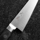 Honesuki Boning Knife Molybdenum Western Black Handle 150mm (5.9”)-[Musashi]-[Japanese-Kitchen-Knives]