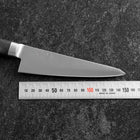 Honesuki Boning Knife Molybdenum Western Black Handle 150mm (5.9”)-[Musashi]-[Japanese-Kitchen-Knives]