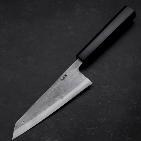 Honesuki SKD11 Nashiji Ebony Handle 150mm (5.9”)-[Musashi]-[Japanese-Kitchen-Knives]