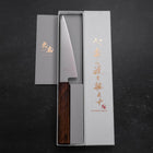 Honesuki Stainless Clad Blue Super Polished Sumi Urushi Handle 150mm (5.9”)-[Musashi]-[Japanese-Kitchen-Knives]