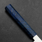 Honesuki VG-10 Damascus Blue Birch Handle 150mm (5.9”)-[Musashi]-[Japanese-Kitchen-Knives]