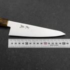 Honesuki VG-10 Damascus Yellow Birch Handle 150mm (5.9”)-[Musashi]-[Japanese-Kitchen-Knives]